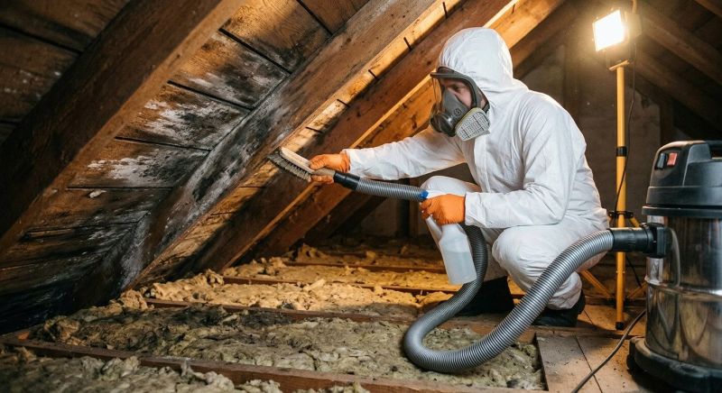 Ceiling Mold Removal in Fort Worth, TX