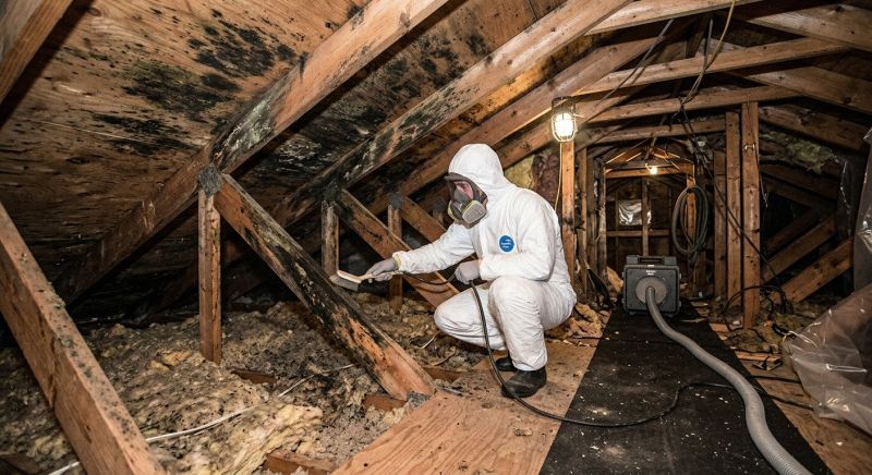 Attic Mold Remediation in Fort Worth, TX