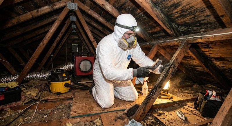 Attic Mold Removal in Bergen County, NJ
