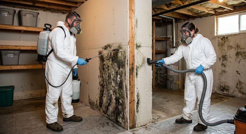 Basement Mold Removal in Frisco, TX
