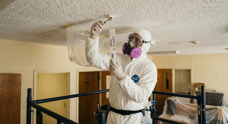 Ceiling Asbestos Testing in Old Bridge, NJ