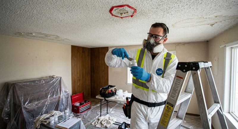 Ceiling Asbestos Testing in Monmouth County, NJ