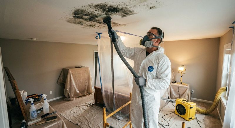 Ceiling Mold Removal in Fort Worth, TX