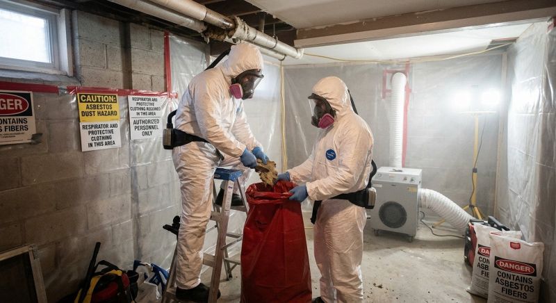 Garage Asbestos Removal in Monmouth County, NJ